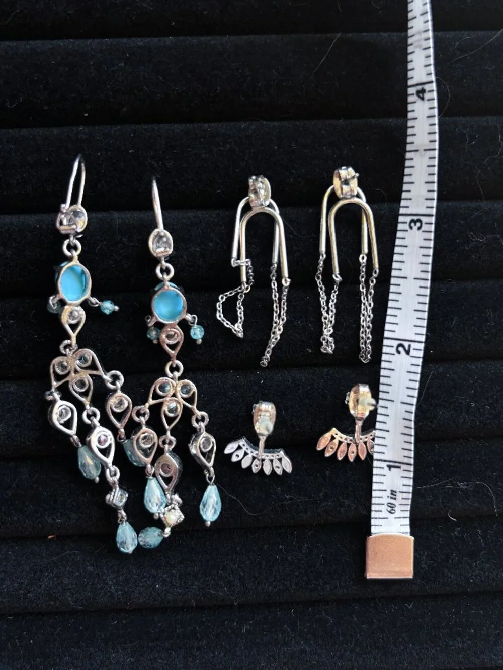 Silver earring bundle